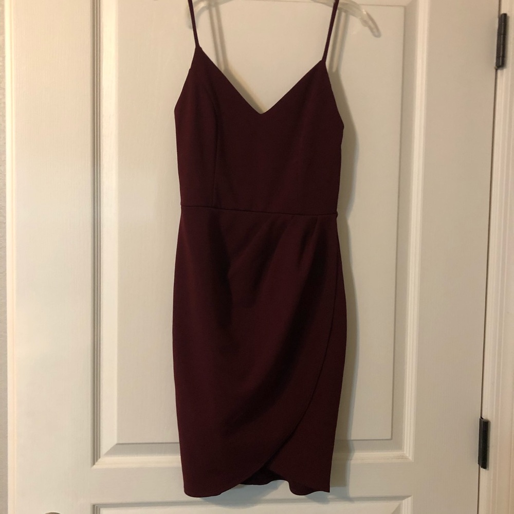 Tulip Shape Mini Dress